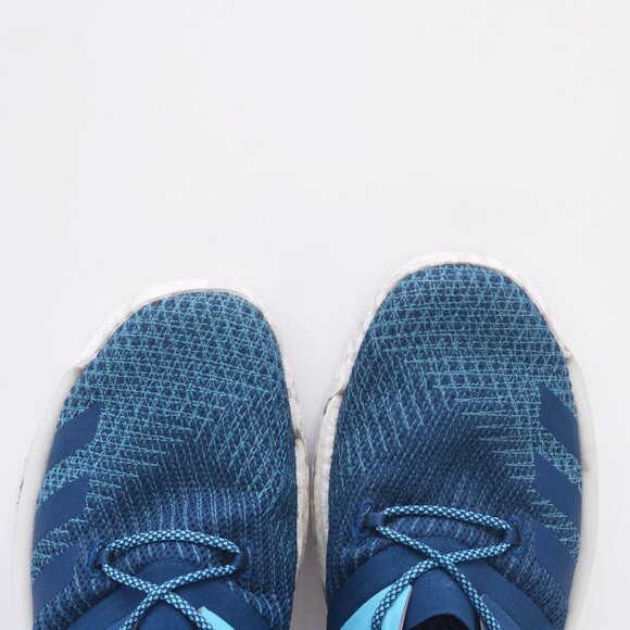 Adidas Harden Vol2 Mens Shoe Primeknit AH2216 Blue Night Cyan  Boost A4 Sz17 - Picture 9 of 16